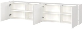 Fehér TV-állvány 183x45 cm Piana – Germania