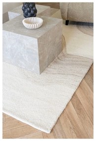 Krémszínű kézi szövésű gyapjú szőnyeg 200x300 cm Surat – House Nordic