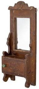 Fali tükör tömörfa kerettel 17,5x43 cm Sehar – Bloomingville