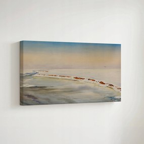 Vászonkép Téli táj Erdő. Julian Falat 1900. 70x50cm