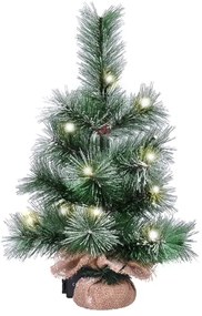 Solight 1V238 - LED Kültéri karácsonyi dekoráció 15xLED/3xAA fa IP44