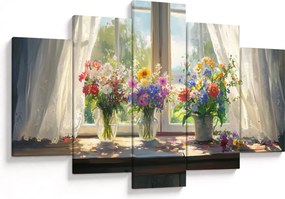 Kép - Csokor az ablaknál (150x105 cm)