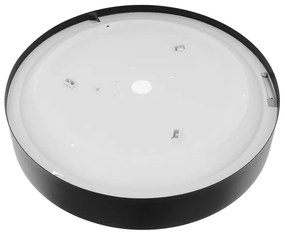 Mennyezeti lámpa érzékelővel CLEO 3xE27/24W/230V á. 40 cm fekete