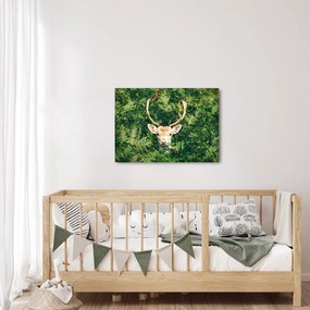 Kép - őz fej részlete (70x50 cm)