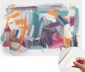 Gyönyörű öntapadós fali tapéta Energetikai húzások 152x104 cm