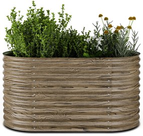 High Grow magaságyás, 913 L, Ergonomikus, Időjárásálló, Ovális