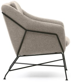 Bézs fotel Brida – Kave Home