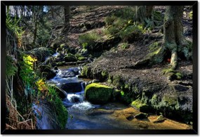 Poszterek keretben 60x40 Hegyi patak