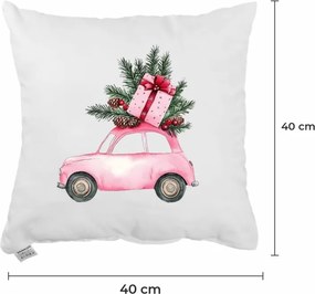 EMI Candycar karácsonyi díszpárna 40x40 cm