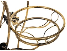 Virágállvány 100x70 cm arany