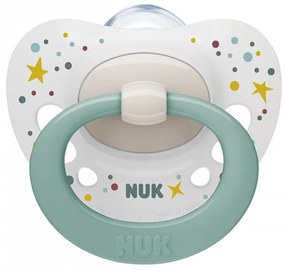Baba cumi  NUK Signature 0-6h zöld fehér, vel. 0-6 h