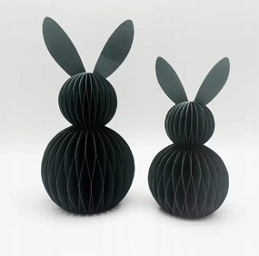 Gyönyörű Húsvéti Dekoráció Nyuszi Papír Nyuszi Zöld 2 db-os szett