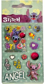 Disney Lilo és Stitch, A csillagkutya Angel hologrammos matrica szett