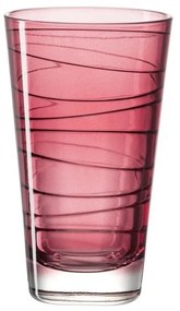 LEONARDO VARIO pohár üdítős 280ml piros