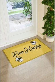 PVC lábtörlő 60x90 cm Bee Happy – Artsy Doormats