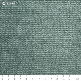 Türkiz kordbársony kinyitható-tárolóhelyes kanapé 215 cm Bjork – Bonami Selection