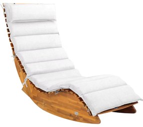 Detex BALI szaunaágy párna, 58x7x194cm, bézs
