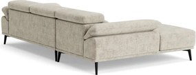Brownsville kétszemélyes ottomános kanapé, balos