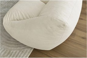 Bézs kordbársony babzsákfotel Lilibet – Bobochic Paris