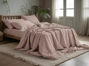 Muszlin ágynemű MOELLIN óarany rózsaszín Ágyneműhuzat mérete: 70 x 90 cm | 140 x 200 cm