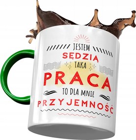 Zöld Bögre A Bírónak Én vagyok A Bíró Ajándék Nyomtatott Fotóval