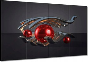 Képek 120x80 Piros golyók a kézben