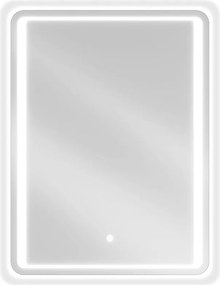 Mexen Zusa 60 x 80 cm-es, LED 6000K, páramentesített fürdőszobai tükör - 9808-060-080-611-00