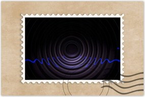 Poszterek 90x60 Zenei hullámok