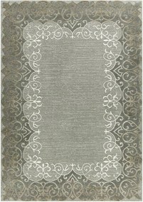 Hálószoba Szőnyeg Dísz Szürke Barna Divatos Puha Galya 200x290 cm