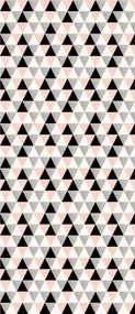 Matrica Fotótapéta Háromszögek geometrikus skandináv minimalizmus 91x211