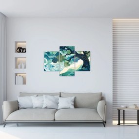 Kép – Az életfa zöld lombkoronája (90x60 cm)