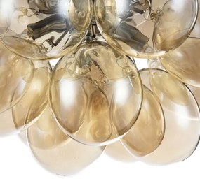 Maytoni MOD112-04-G - Mennyezeti lámpa BALBO 4xG9/28W/230V arany/króm