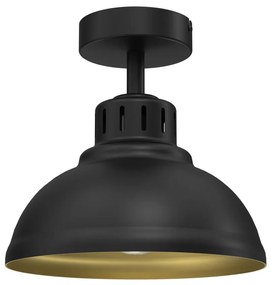 Felületre szerelhető csillár SVEN 1xE27/15W/230V fekete/arany