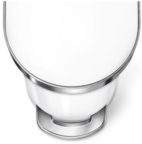 Acél pedálos szemetes 45 l - simplehuman