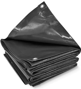 JAGO Ponyva 650 g/m² alumínium háló  2 x 3 m antracit