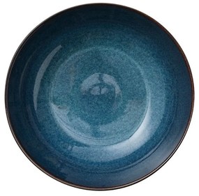 Fekete-kék kőedény tál ø 30 cm Gastro Dark Blue/Black – Bitz