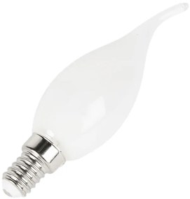 5 db E14-es dimmelhető LED izzószál gyertyalámpa F35 matt 3W készlet