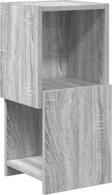 vidaXL Sarokszekrény Szürke Sonoma 25,5x25x55cm Faanyag
