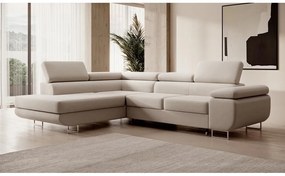 Sarokkanapé Stiletto (B) (bézs + ezüst). Akció -15%. 1099720