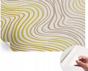 Öntapadós tapéta Fali furnér 3D hatás Folyékony elegancia 416x254 cm