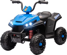 AIYAPLAY Elektromos Quad Gyerekeknek 12V - 4 Kerekes Felfüggesztés, MP3 Zenelejátszó, Gyerekjármű Fényszórókkal, Előre és Hátra Sebességváltóval, 3-5
