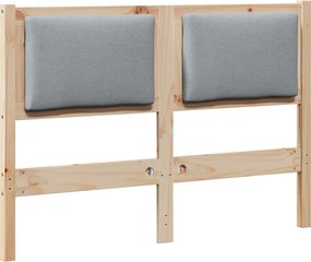 vidaXL Fejtámla Egyéb Barna 135 cm Tömör fenyőfa