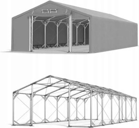 Party sátrak 5x12m Kereskedelmi Das 600 Pp