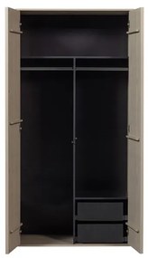 Krémszínű borovi fenyő moduláris szekrény 250x200 cm Daily – vtwonen