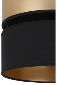 Brilagi - Csillár zsinóron ROYAL 1xE27/15W/230V átm. 25 cm fekete/arany