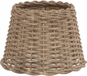 vidaXL barna fonott lámpaernyő Ø30 x 20 cm