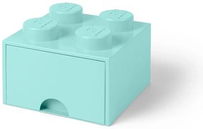 Világoskék négyszögletes tárolódoboz - LEGO®