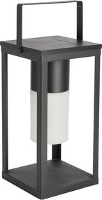 Fekete napelemes-USB LED lámpás (magasság 38 cm) Solar – Bizzotto