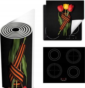 Tűzhelyvédő Szőnyeg Több Hely 60x52 Tulipán