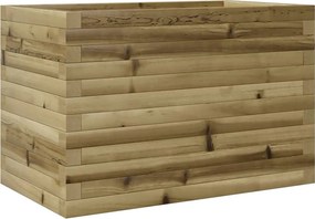 vidaXL impregnált fenyőfa kerti virágláda 70 x 70 x 45,5 cm
